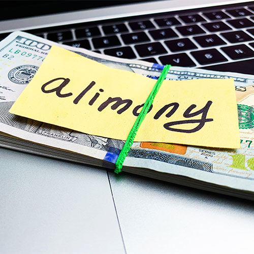 Alimony and legal services